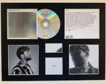 JAMES ARTHUR - Tú - Álbum de exhibición de lujo