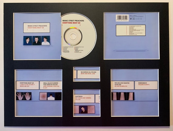 MANIC STREET PREACHERS - Everything Must Go - Album Display Deluxe