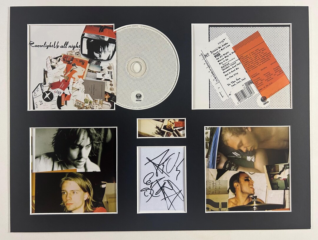 RAZORLIGHT - up All Night - Album Display Deluxe - Etsy
