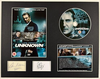 UNKNOWN - Liam Neeson - Diane Kruger - DVD Movie Display