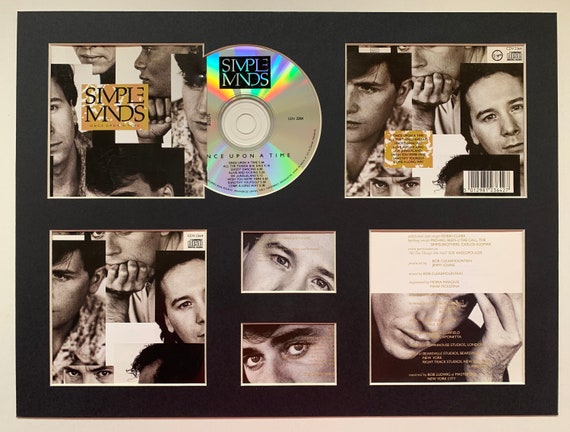 SIMPLE MINDS - Once Upon A Time - Album Display Deluxe - Etsy