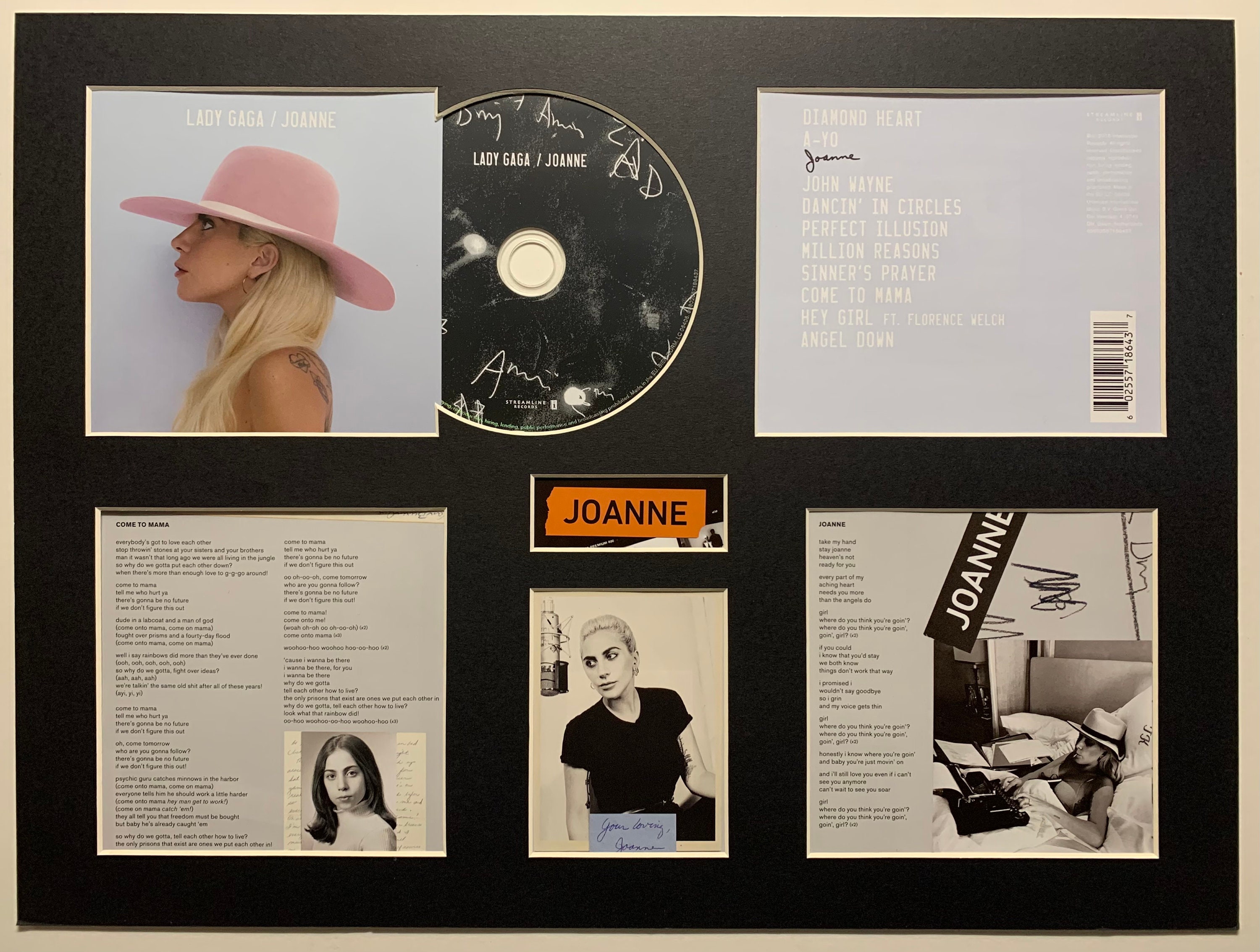 LADY GAGA - Joanne - Album Display Deluxe - Etsy