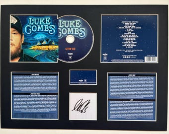 LUKE COMBS - Gettin' Old _ Album Display Deluxe