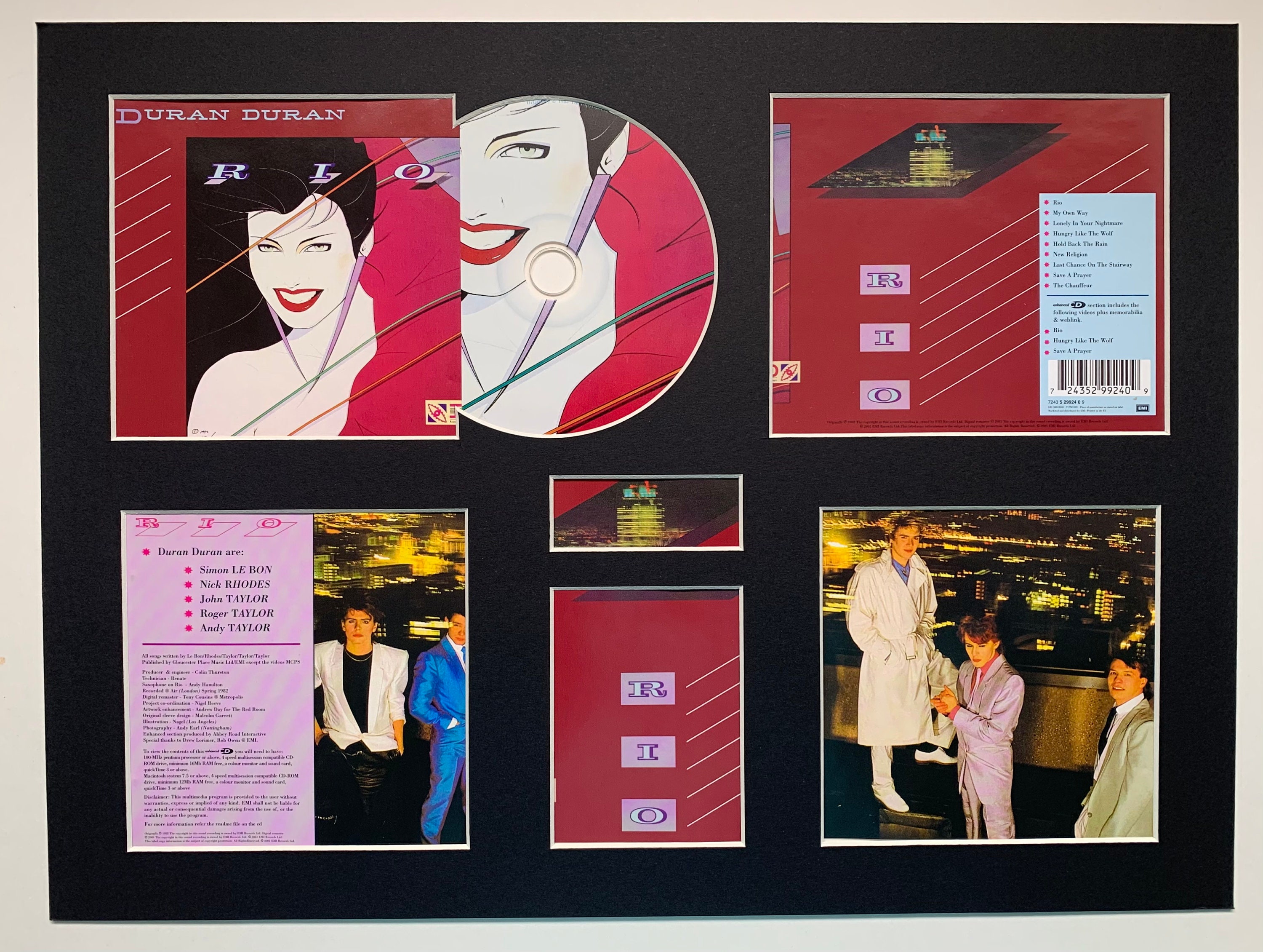 DURAN DURAN - Rio - Album Display Deluxe - Etsy