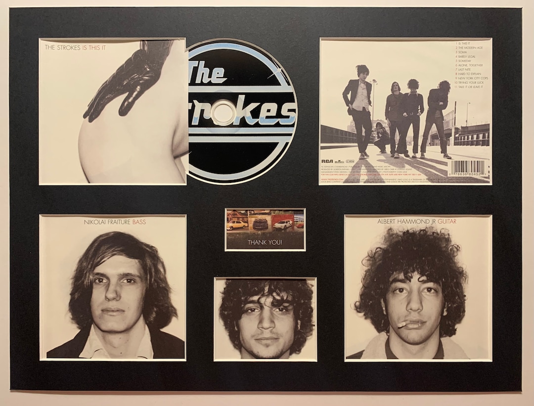 THE STROKES is This It Album Display Deluxe Etsy