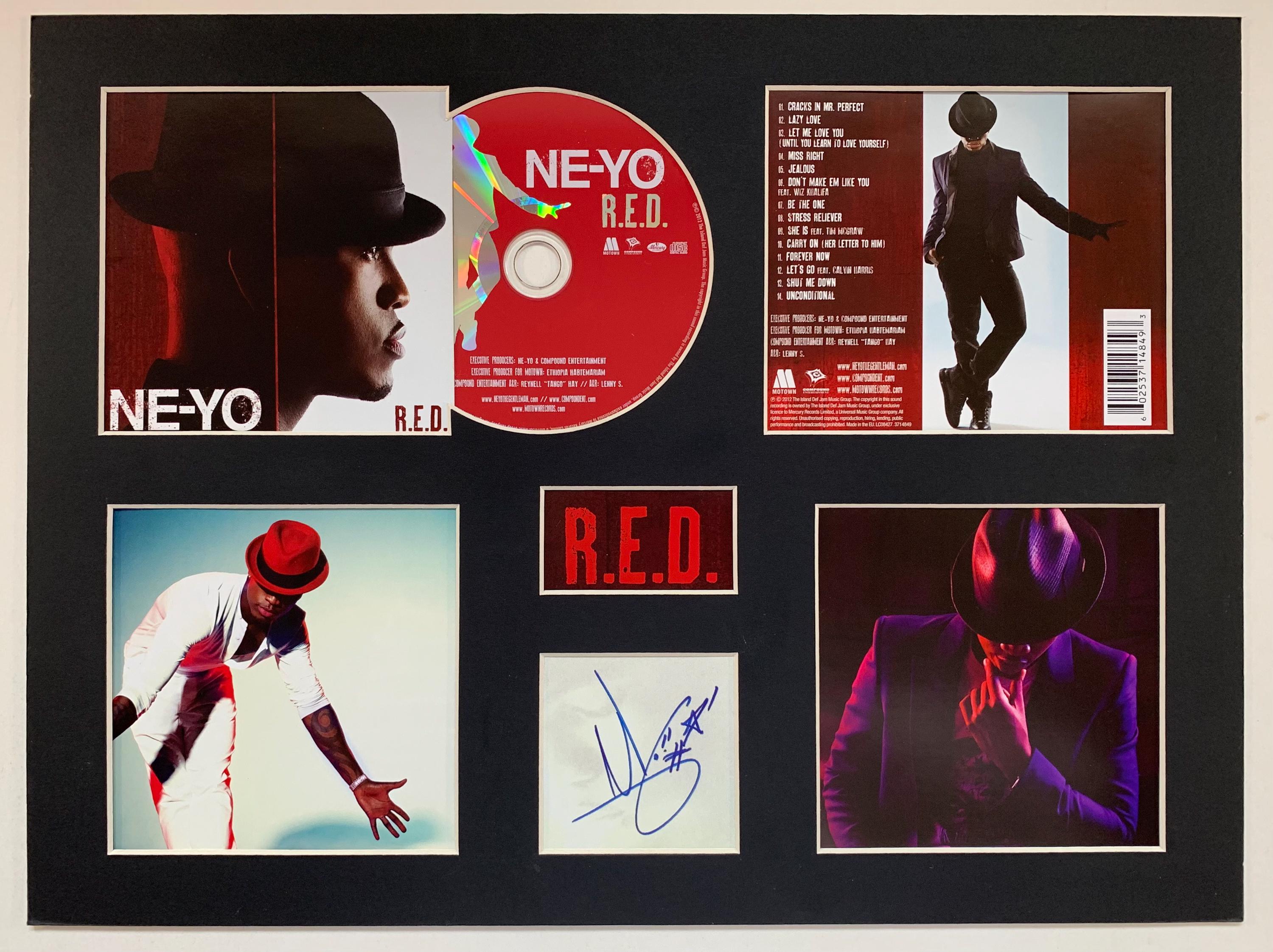 NE-YO - Red - Album Display Deluxe - Etsy Canada