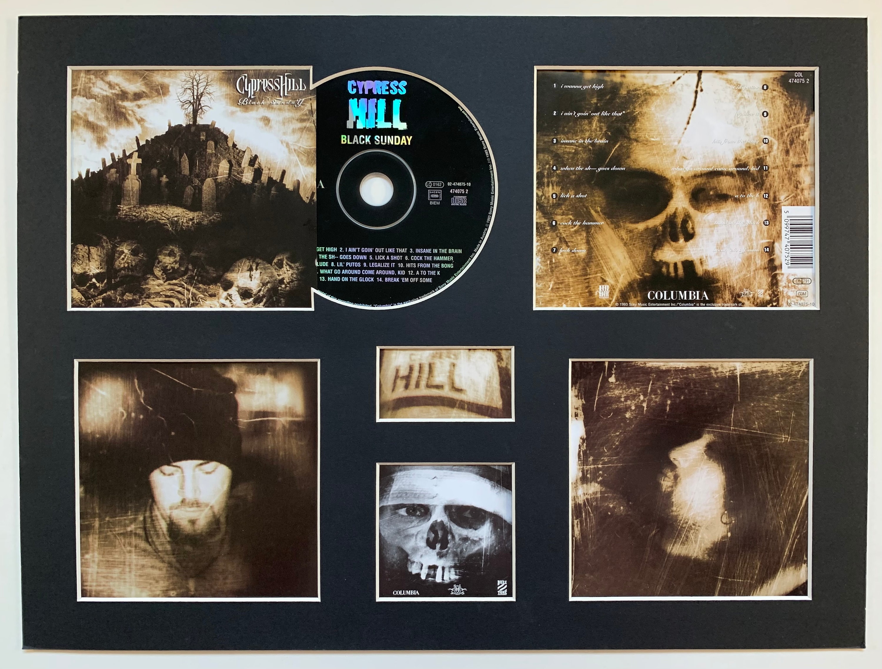 CYPRESS HILL - Black Sunday - Album Display Deluxe - Etsy