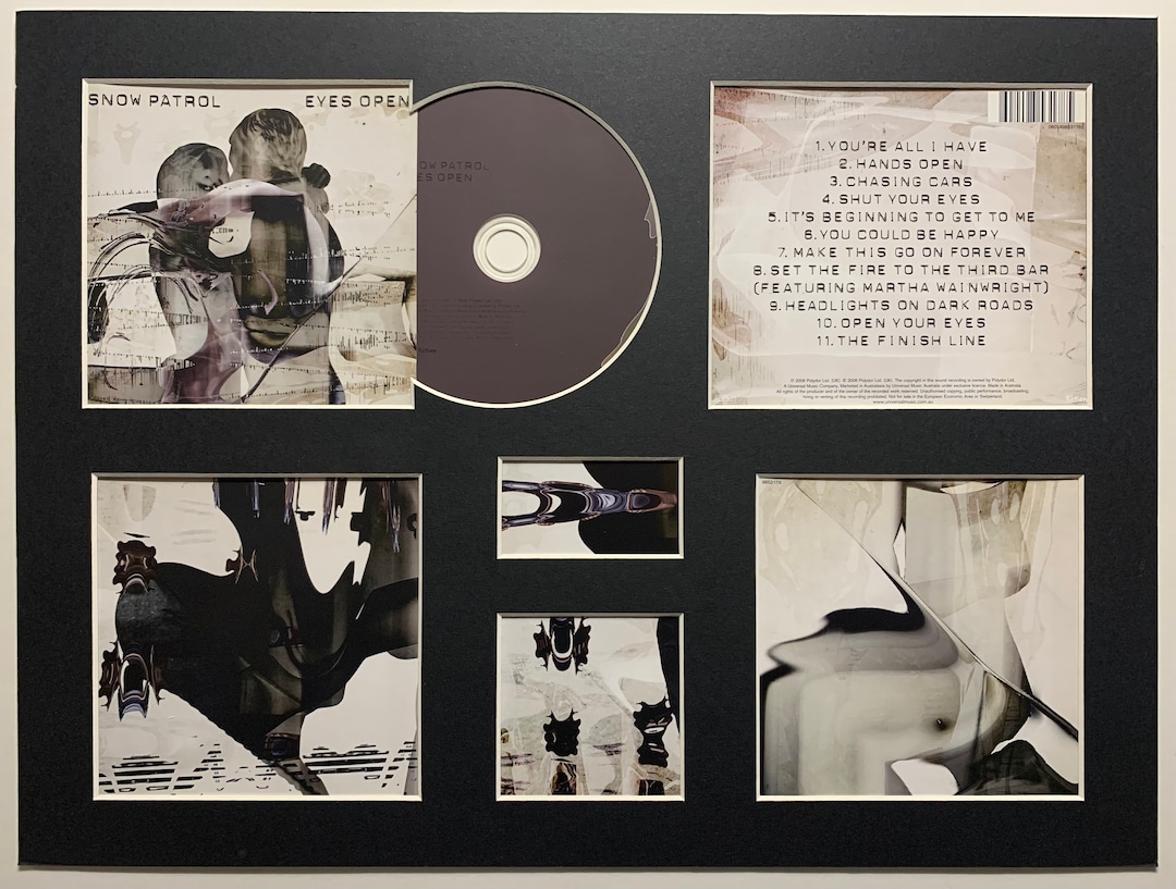 SNOW PATROL - Eyes Open - Album Display Deluxe - Etsy UK