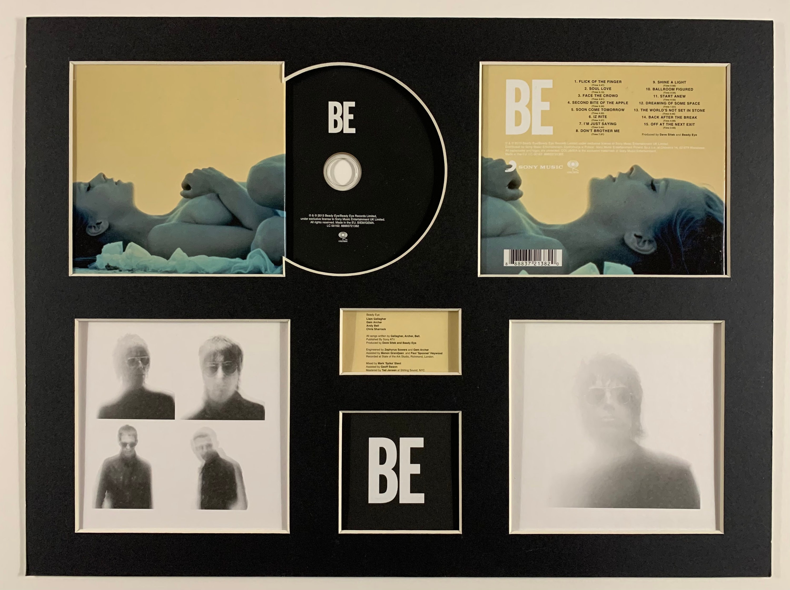 BEADY EYE - BE - Album Display Deluxe - Etsy UK