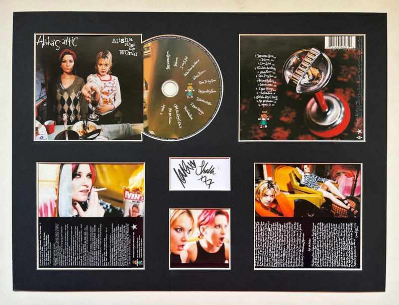 ALISHA'S ATTIC - Alisha Rules the World - Album Display Deluxe - Etsy
