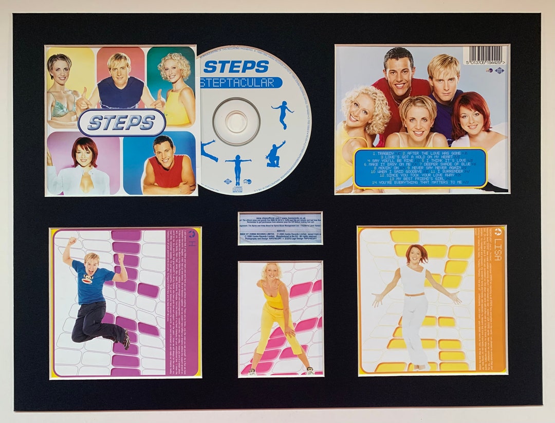 STEPS - Steptacula - Album Display Deluxe - Etsy UK