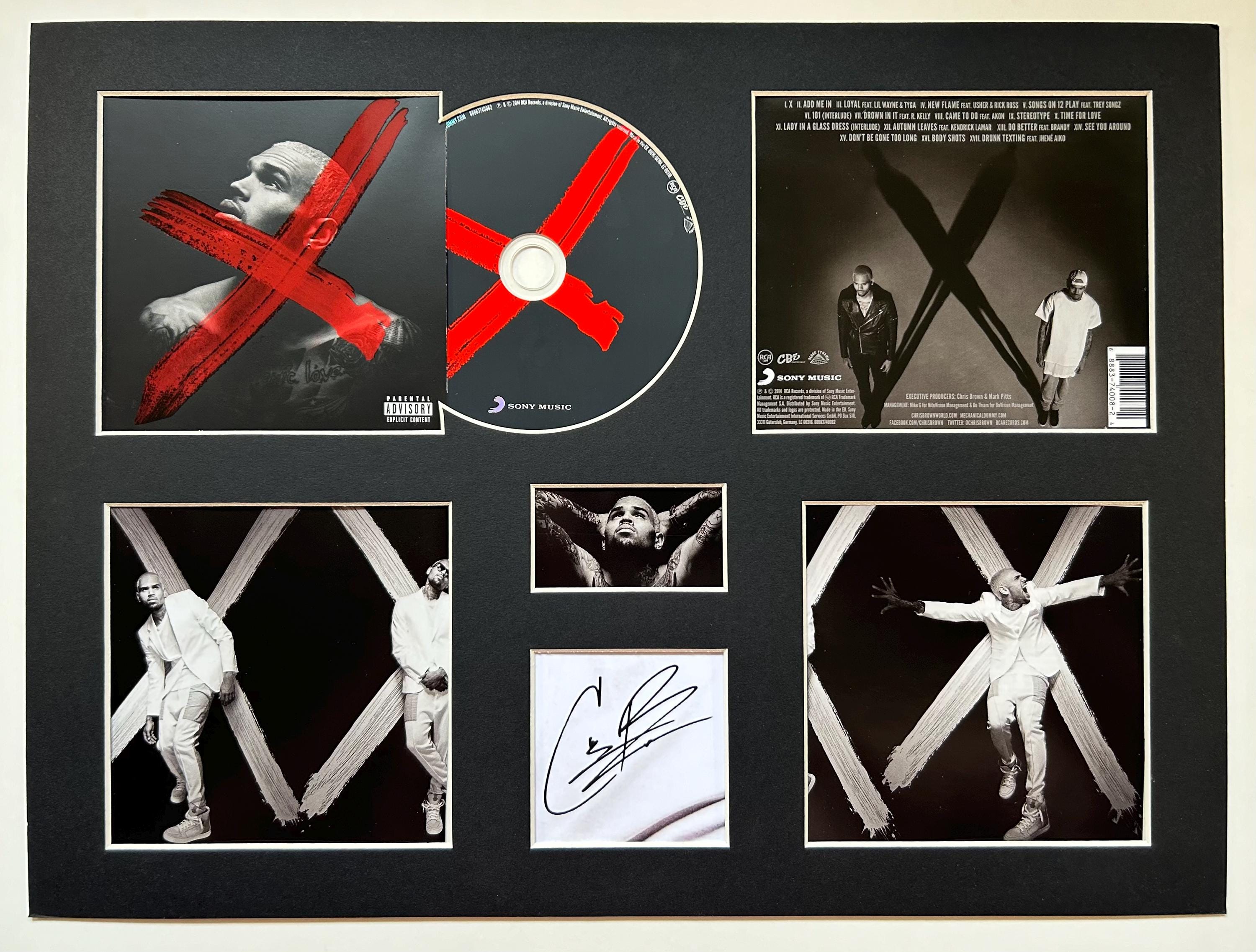 Chris brown autograph - Etsy 日本