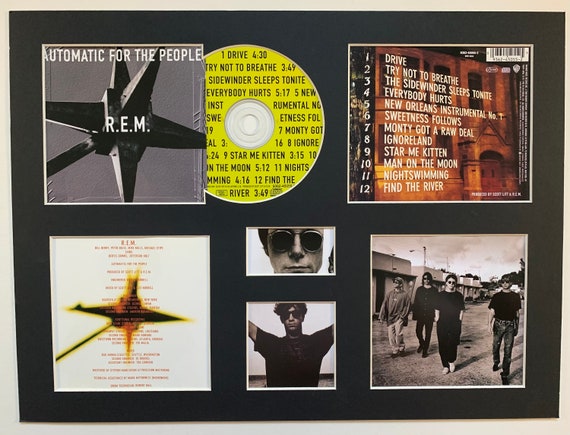 R.E.M - Automatic for the People - Album Display Deluxe - Etsy