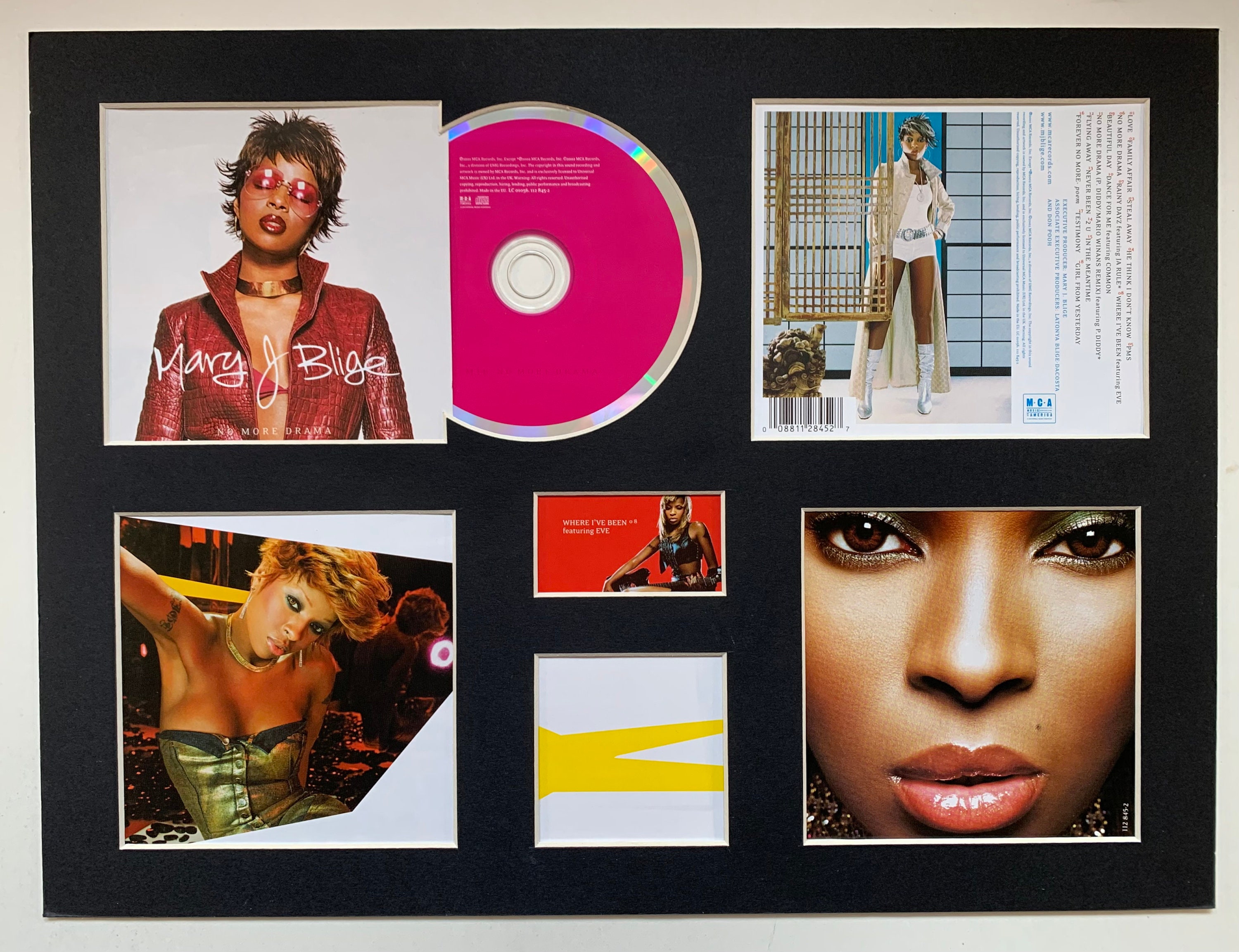 MARY J BLIGE - No More Drama - Album Display Deluxe - Etsy