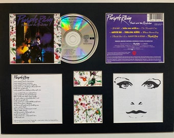 PRINCE - Purple Rain - Album Display Deluxe