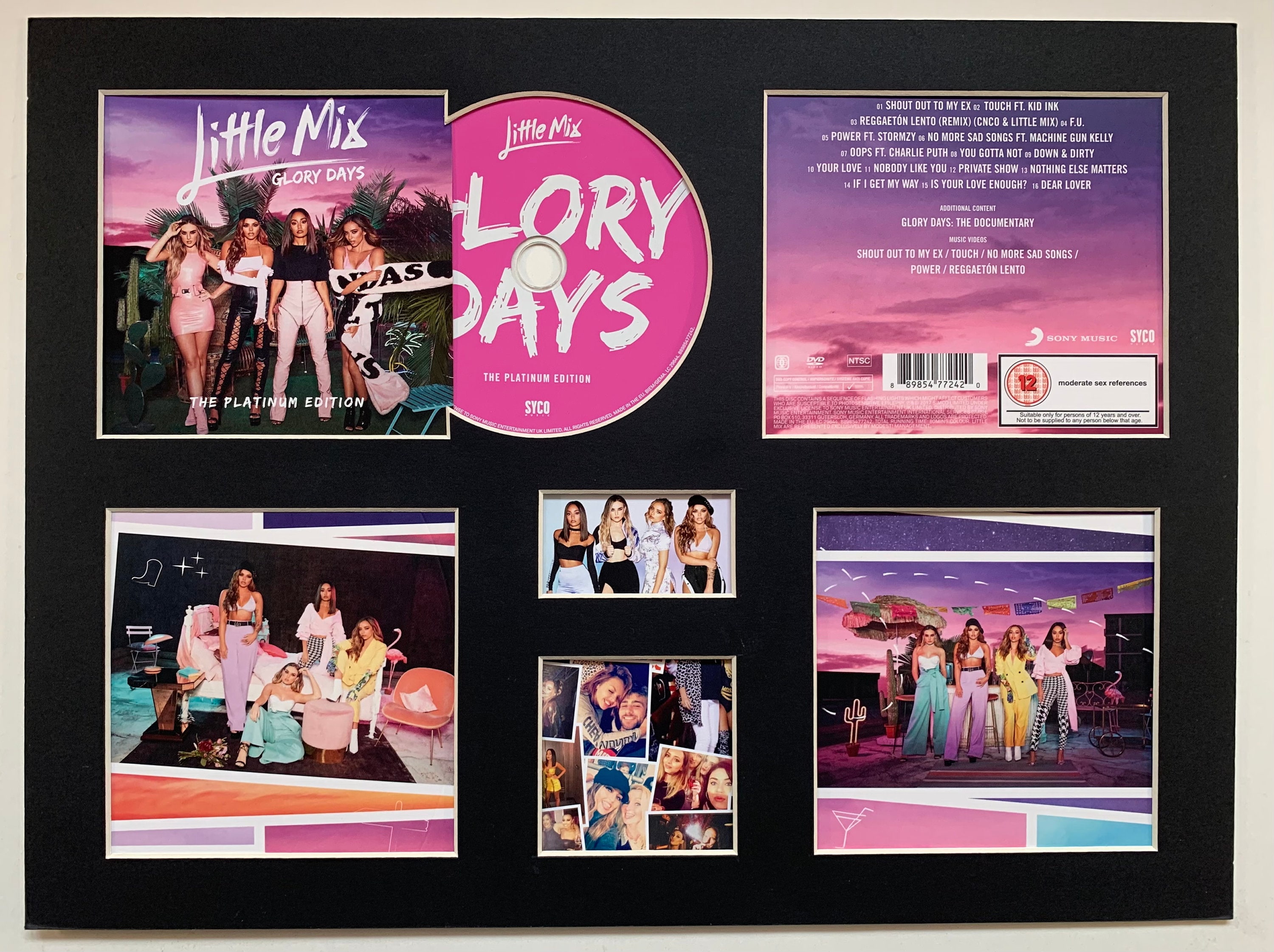 LITTLE MIX - Glory Days Platinum Edition - Album Display Deluxe - Etsy