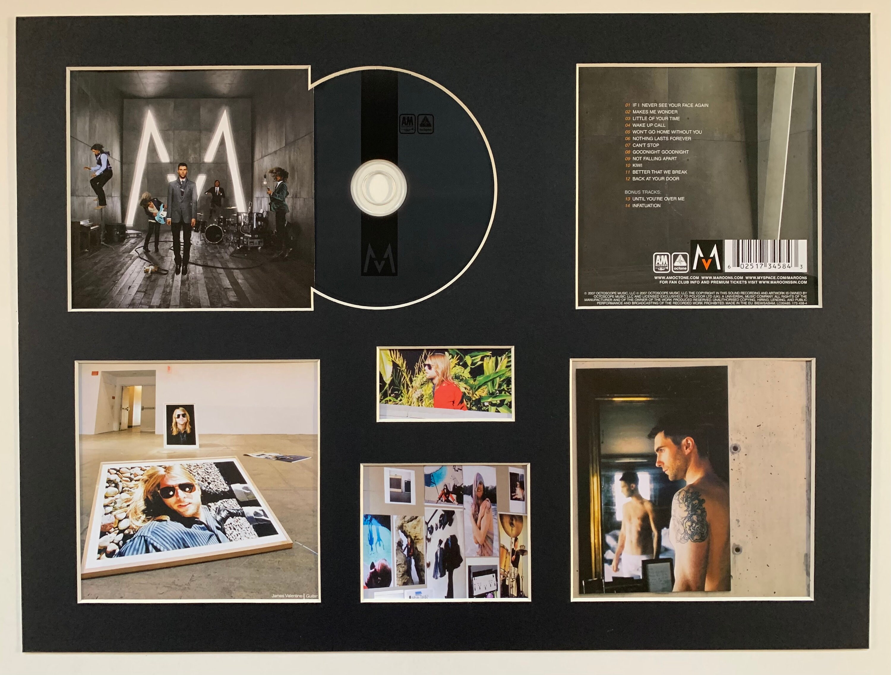 MAROON 5 - It Won't Be Soon Before Long - Album Display Deluxe - Etsy