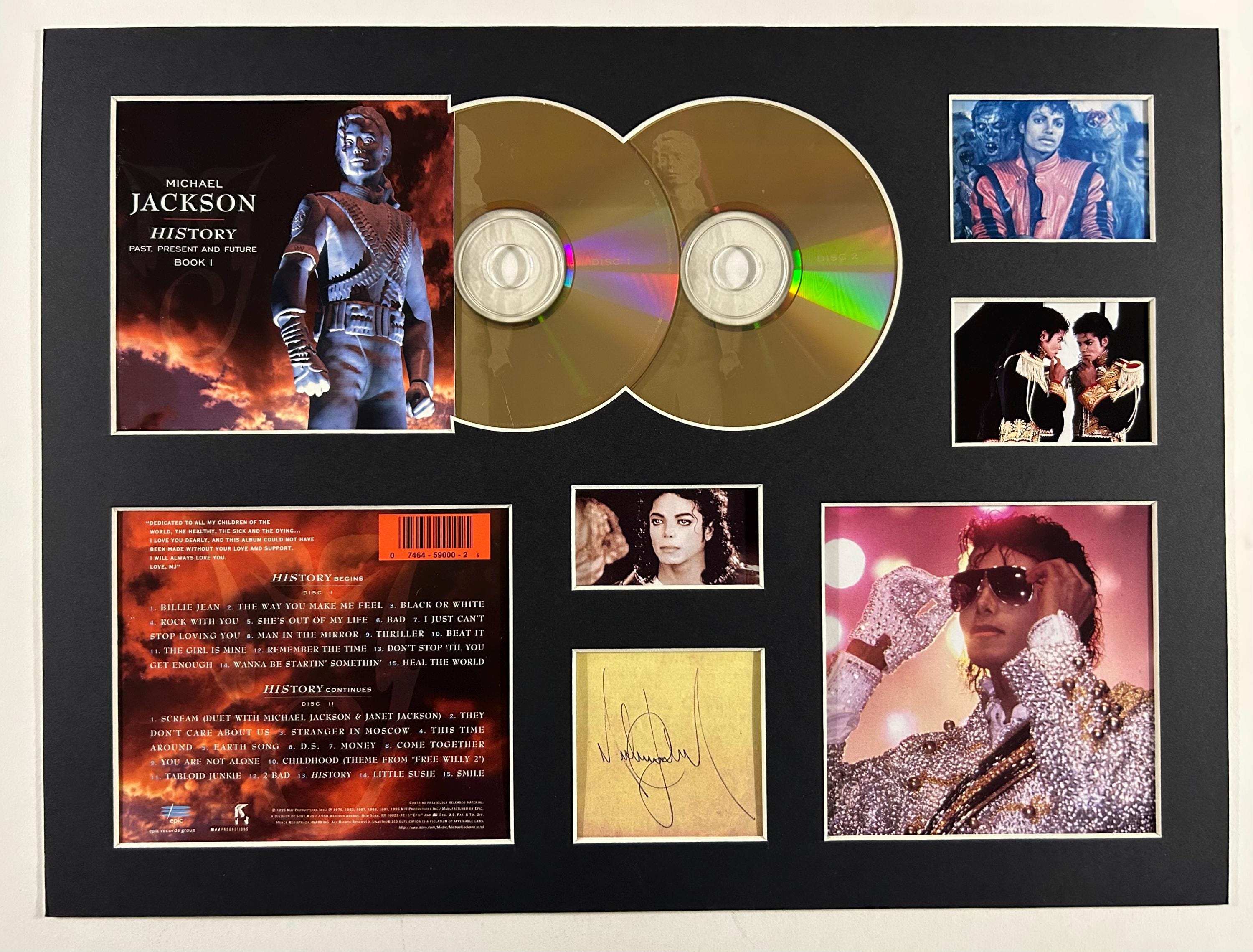 Buy MICHAEL JACKSON - History - Album Display 2 Online in India - Etsy, image size:3000x2279