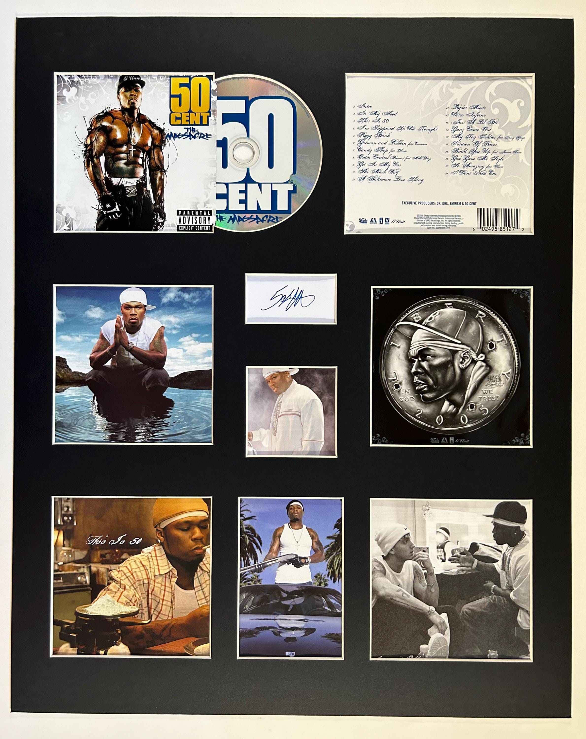 50 Cent Framed - Etsy