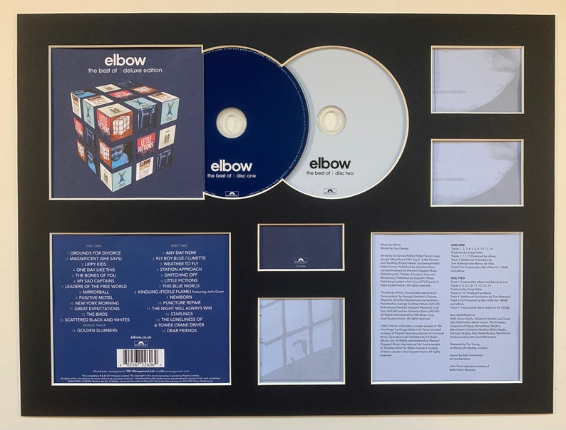 ELBOW The Best Of Album Display 2 Etsy