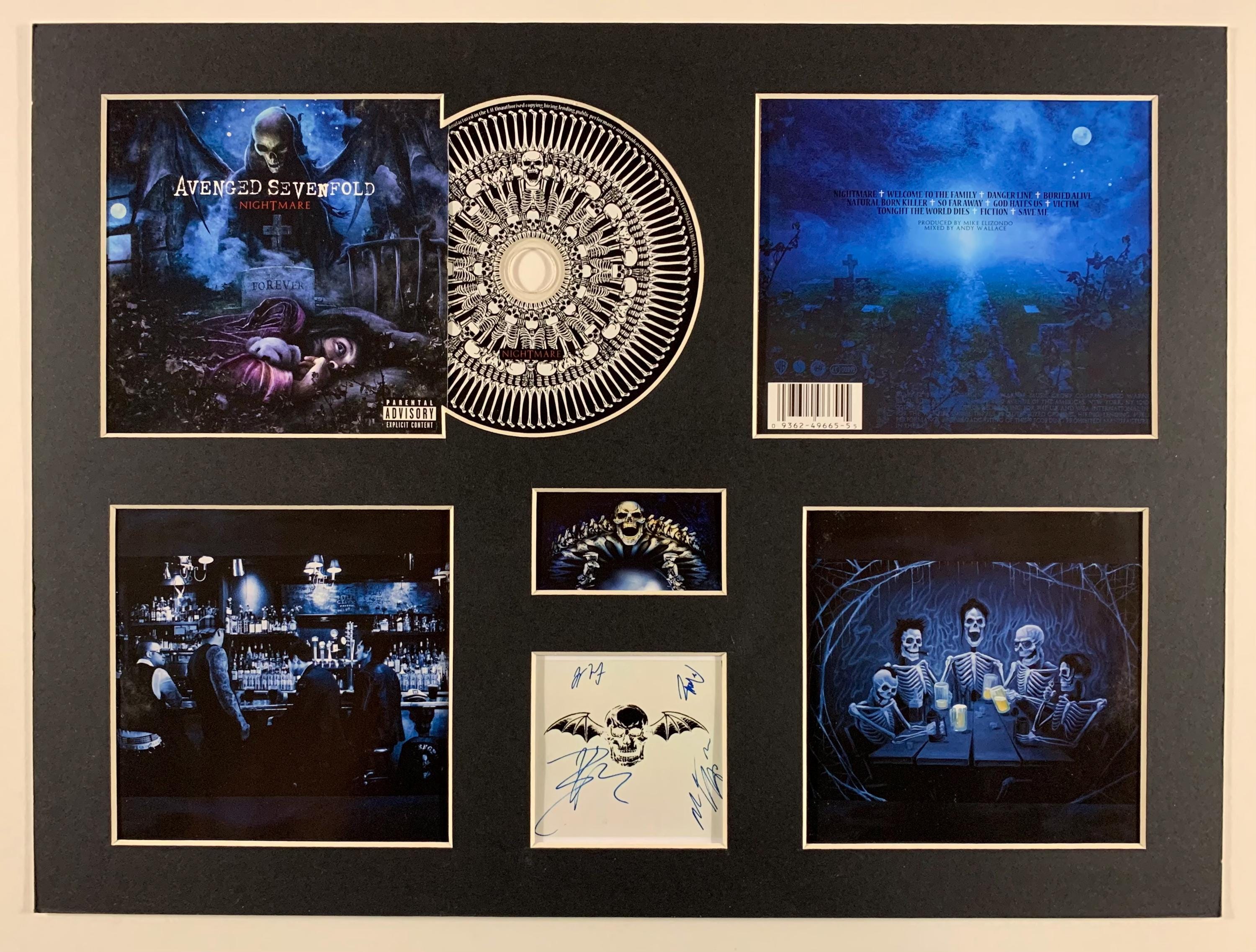 AVENGED SEVENFOLD - Nightmare - Album Display Deluxe - Etsy