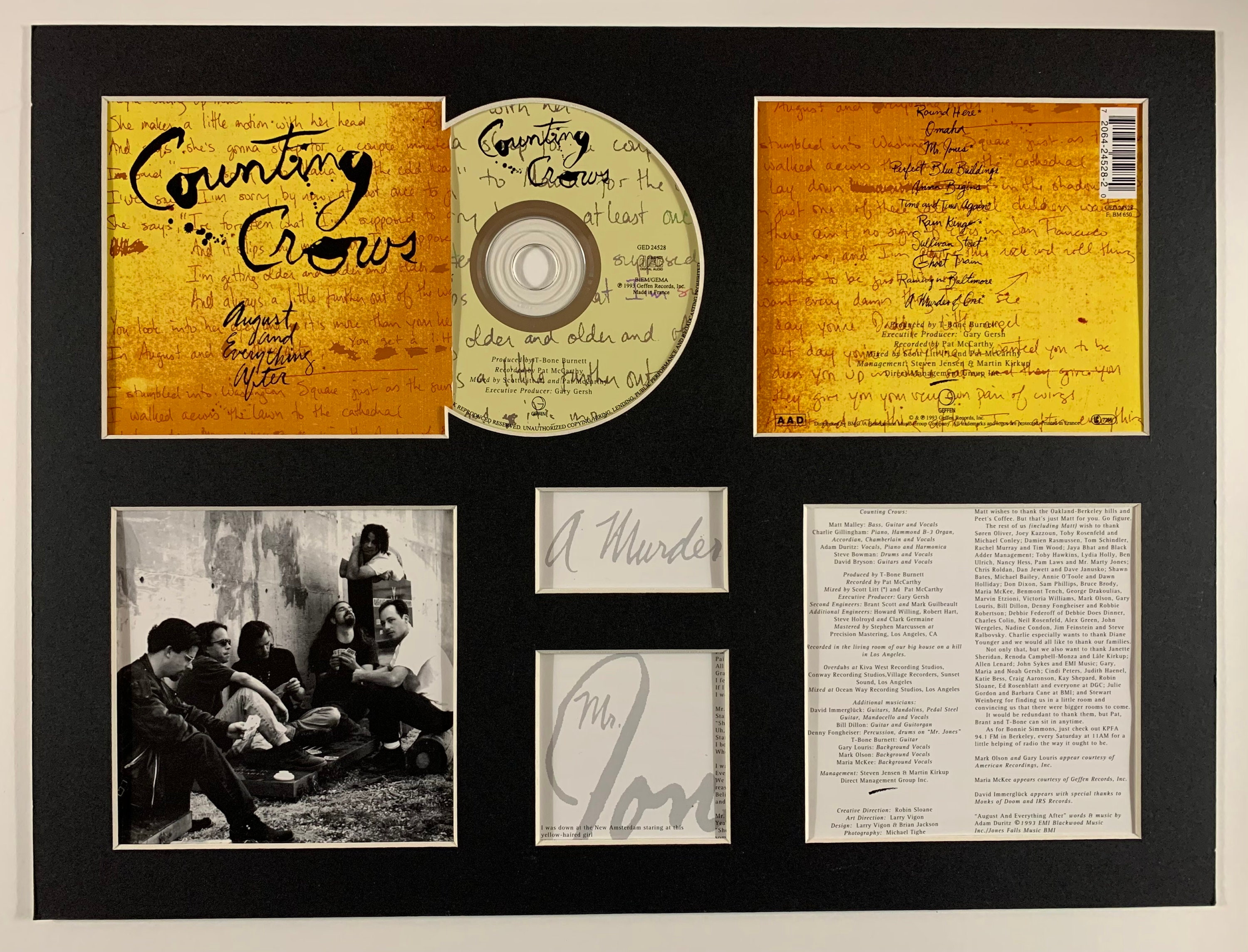 Counting Crows August … レコード　オリギナル　1993 Counting Crows – August And Everything After – Vinyl (LP, Album