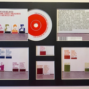 MANIC STREET PREACHERS - The Greatest Hits - Album Display Deluxe