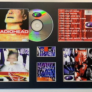 RADIOHEAD - The Bends - Album Display Deluxe