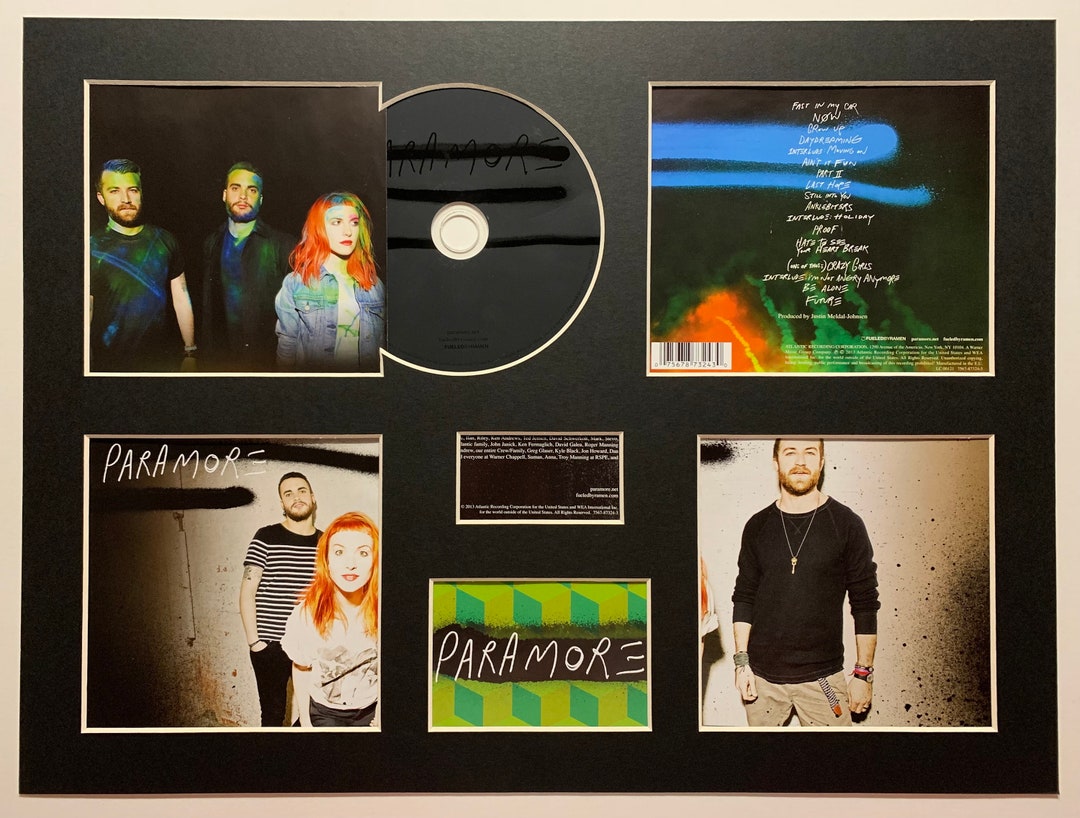 PARAMORE - Paramore - Album Display Deluxe - Etsy