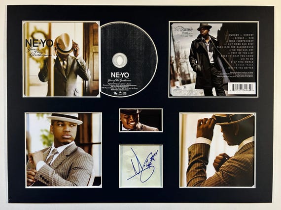NE-YO - Year of the Gentleman - Album Display Deluxe - Etsy Norway