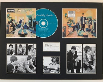 OASIS - Definitely Maybe - Album Display Deluxe