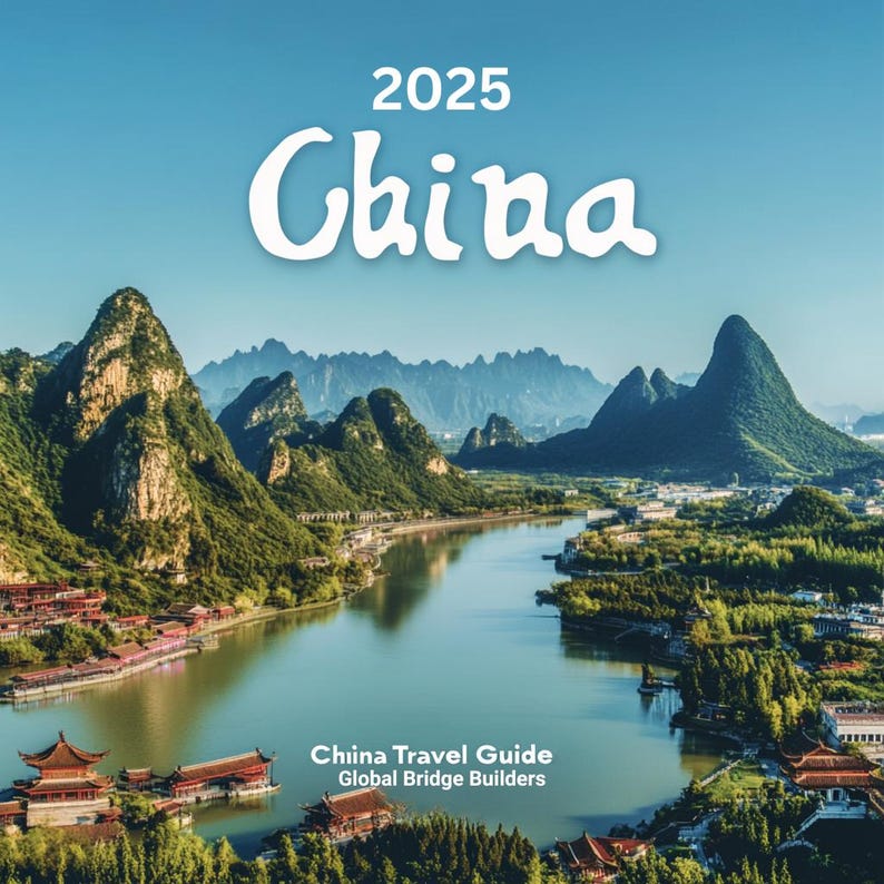 2025 China Travel Monthly Guide - Etsy