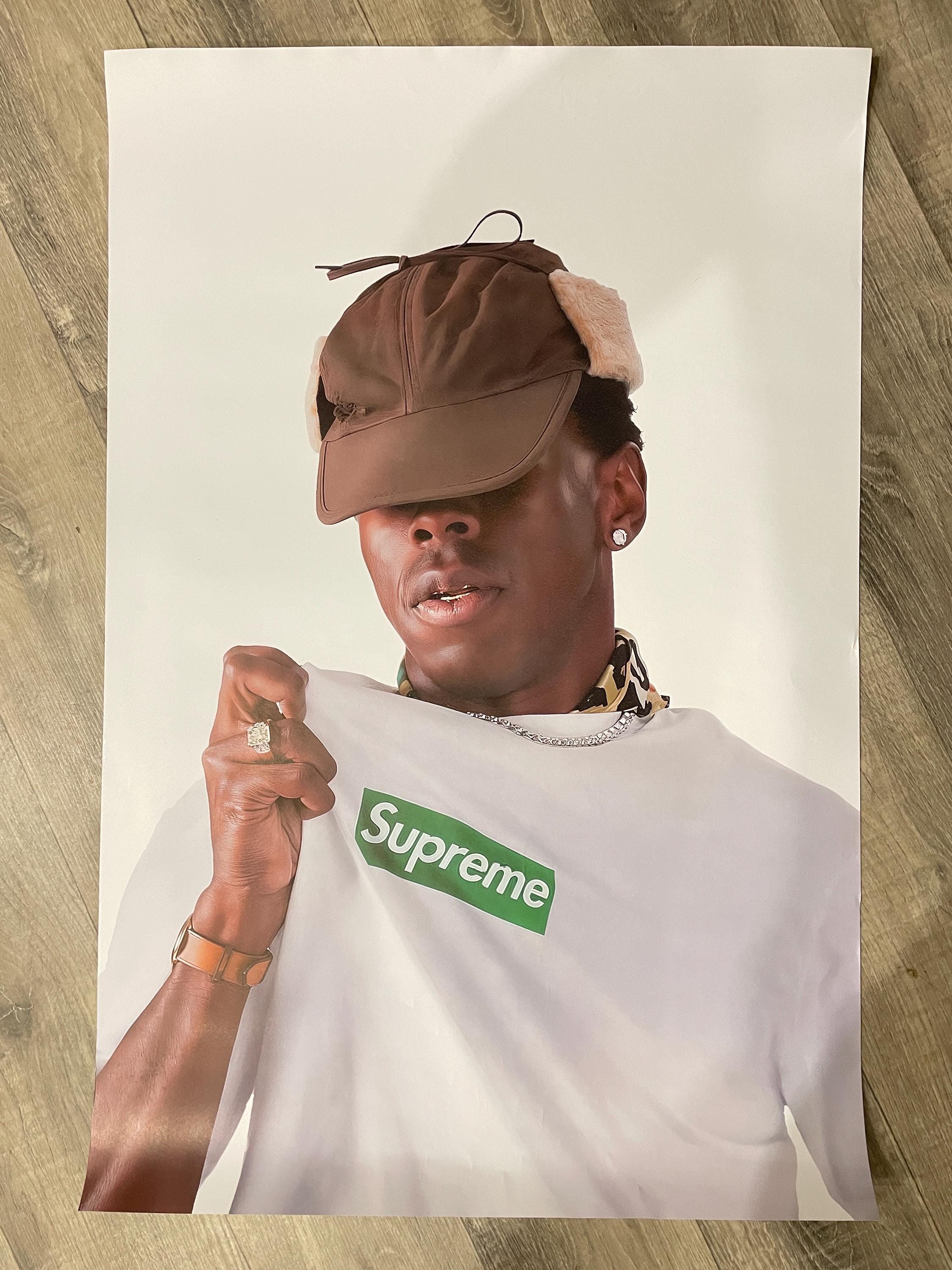 SUPREME X Tyler the Creator Authentic Paper Poster 2024 Drop SUPREME X Tyler the Creator Authentic Paper Poster 2024 Drop