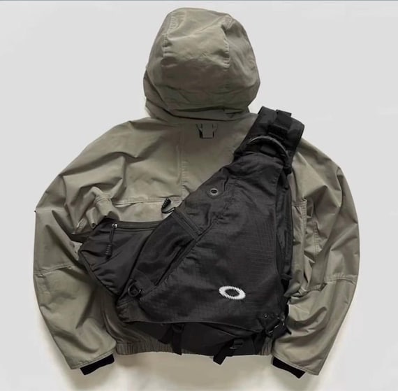 OAKLEY Like Vintage 00s Nylon Multipocket Sling Bag crossbody, Tote, Messenger, Backpack, Adjustable, Diesel, Arcteryx, the North Face - Etsy OAKLEY Like Vintage 00s Nylon Multipocket Sling Bag crossbody, Tote, Messenger, Backpack, Adjustable, Diesel, Arcteryx, the North Face - Etsy