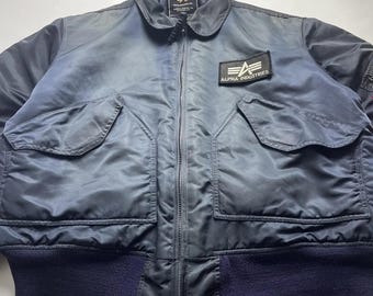 Alpha Industries Archive 90s CWU-45 Bomber Jacket Balenciaga MA-1 