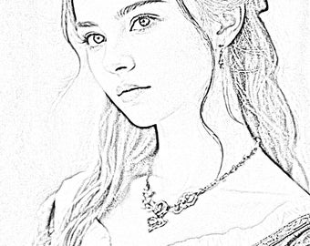 A digital sketch books for girls