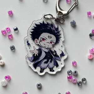 Anime-inspirerad nyckelring