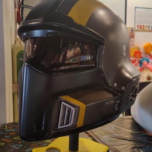 Galactic Armory HellDivers 2 B-01 Tactical Helmet || VISOR INCLUDED