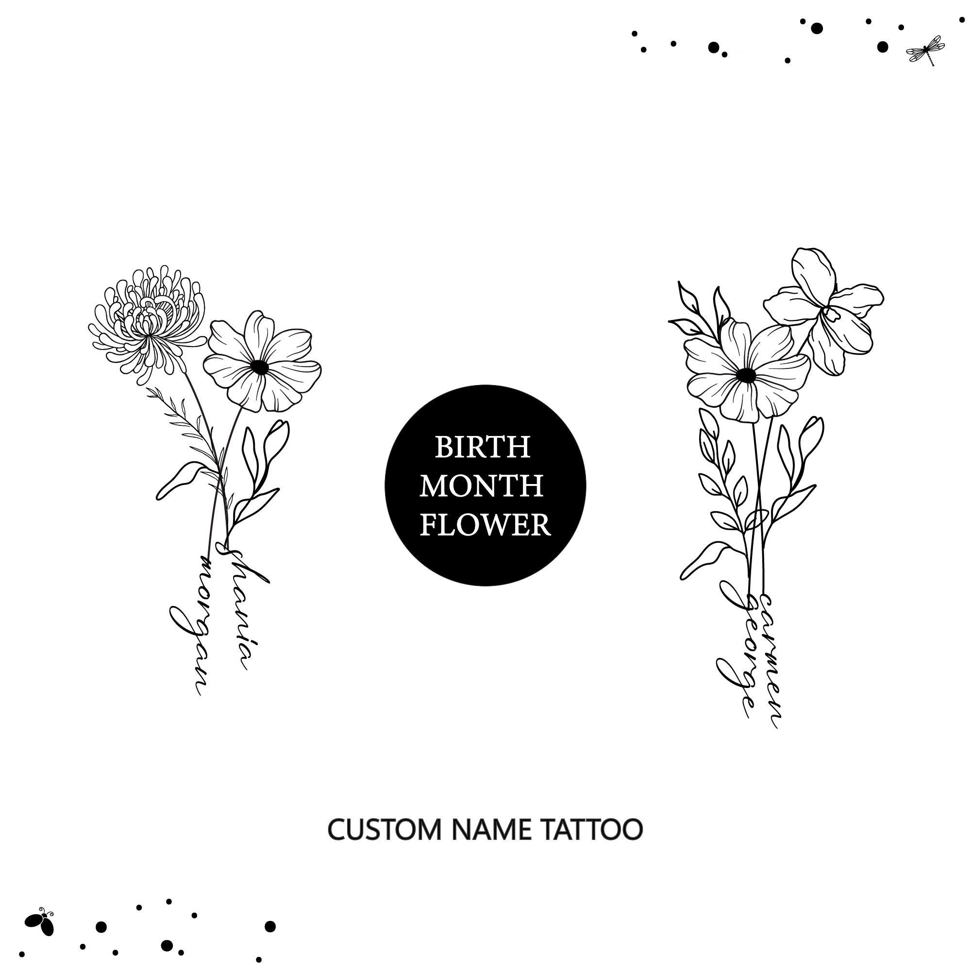 May Birth Flower Tattoo: A Bloom of Meaning