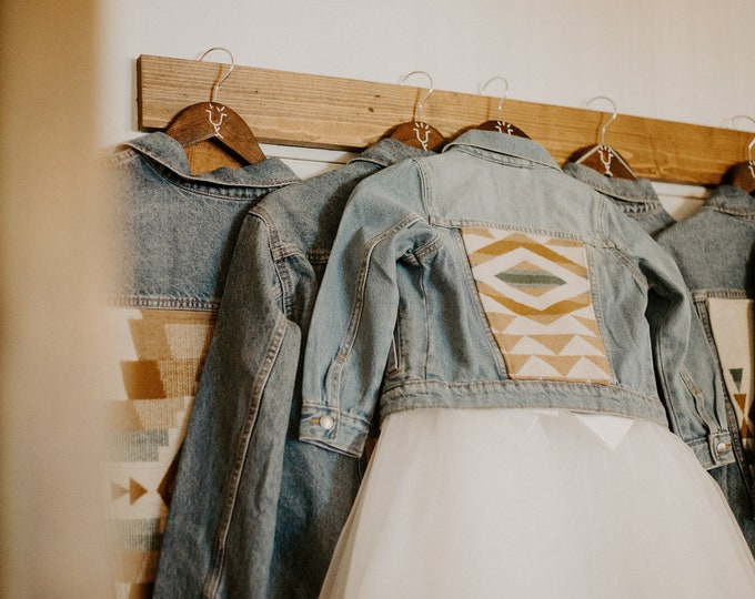 Jean Jacket with Pendleton wool accents