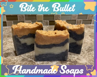 Bite the Bullet Handmade Hot Process Soap
