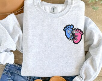 Mother Baby Nurse Crewneck Sweatshirt: Nursing School Grad Gift