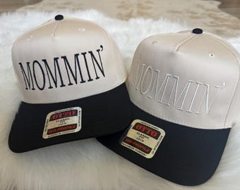 Mommin' Embroidered Trucker Hat - Mother's Day Gift