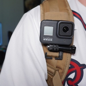 GoPro Backpack Strap Mount | 3D Printed | Trending