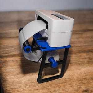 Label Printer All-In-One Stand | 3D Printed | customizable | 4x6 Thermal Label Printers