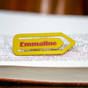 Personalized Bookmark | 3D Printed