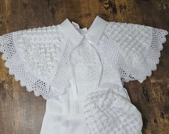 Baby boy Christening Gown. Ropón de niño para bautizo. Baptism boy outfit. christening outfit. batism. elegant baptism outfit.