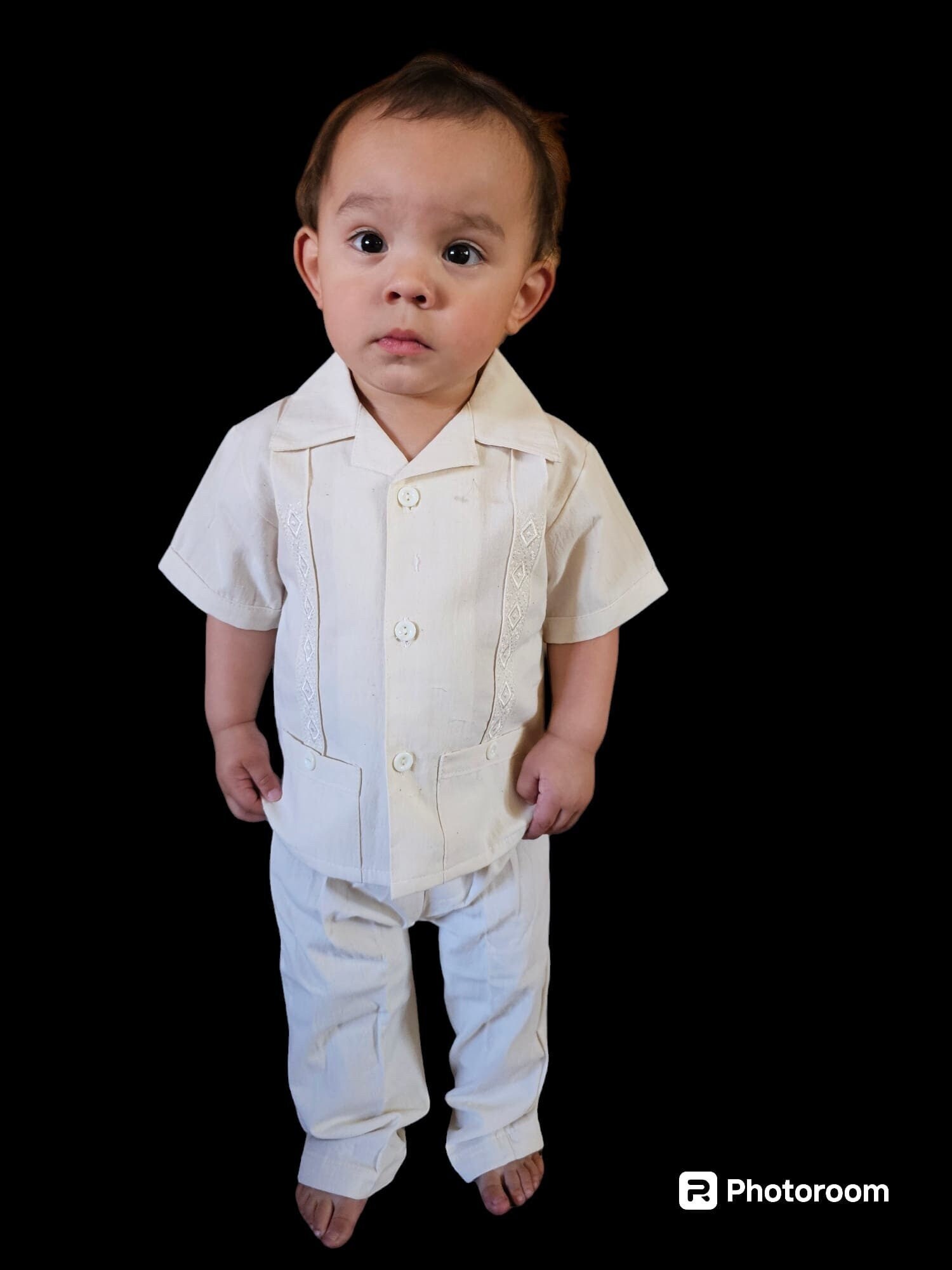 Bautizo Bebe Trajes De Bautizo Para NiÃ±o Guayabera Guayabera