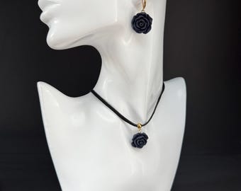 Rosita Collection Set minimalist handmade stainless steel polymer clay jewellery