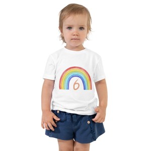 Camiseta de cumpleaños para niños de 6 años.